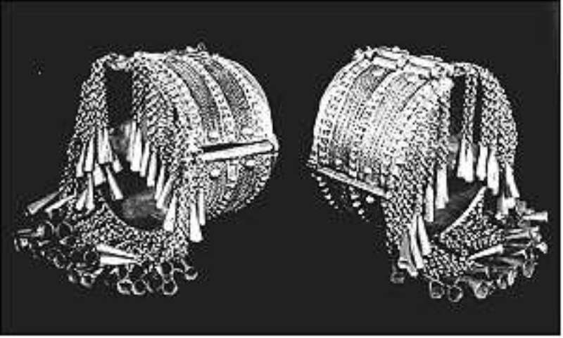 Ethiopian anklets, British Museum, London, United Kingdom.